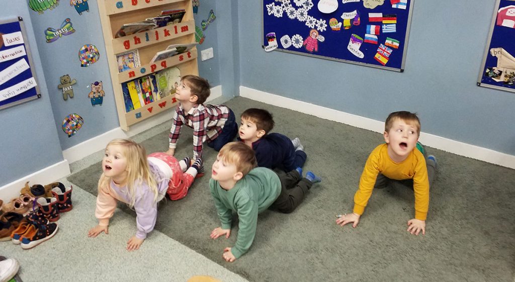 Incorporating Exercise into Everyday Learning -Hammersmith Nursery